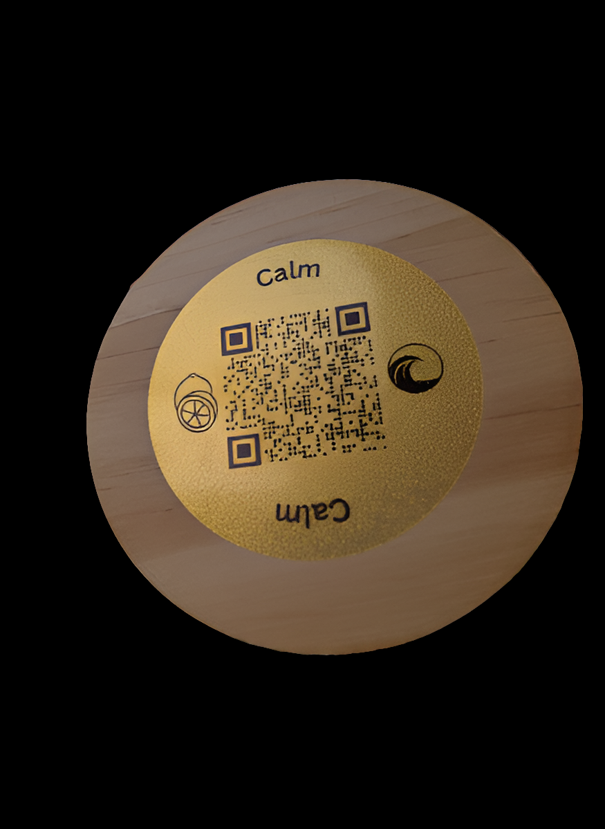 Calm | Wood Wick | Handmade | Organic Wax | 6oz