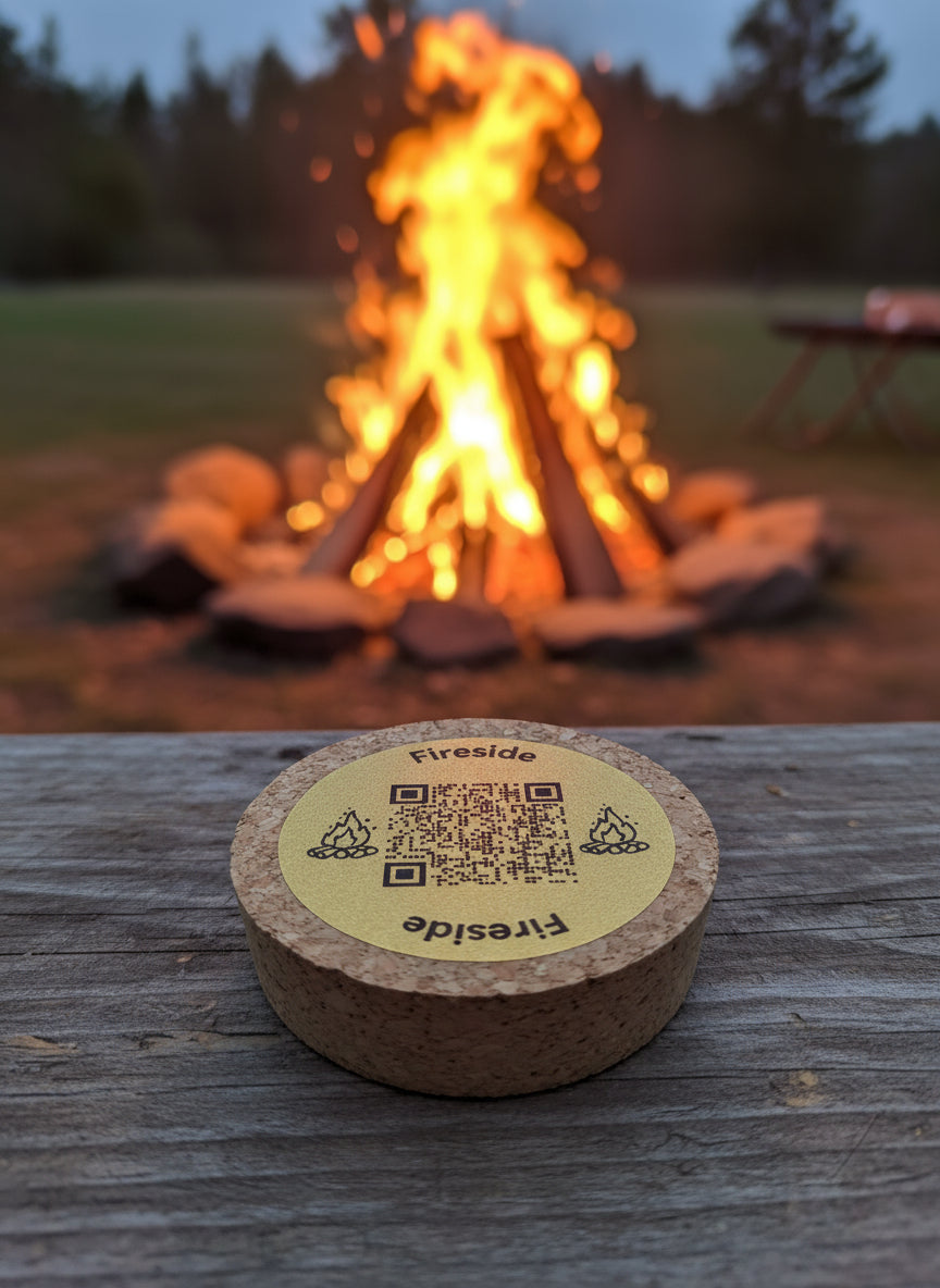 Cork Lid for Fireside Candle