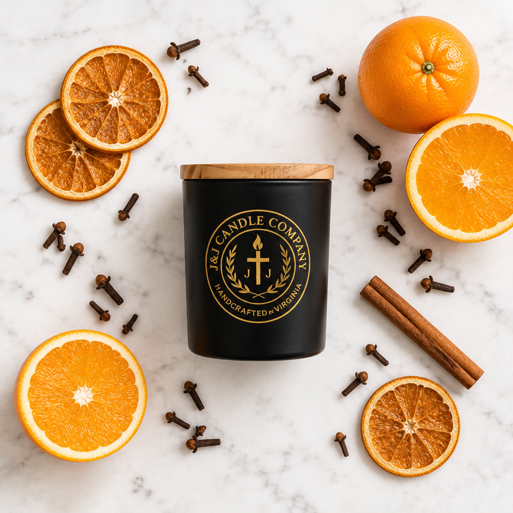 Fragrance flat lay