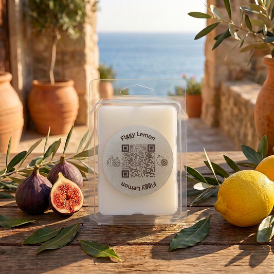 Figgy Lemon Wax Melts | Handmade | 2.5oz | 6 Cubes
