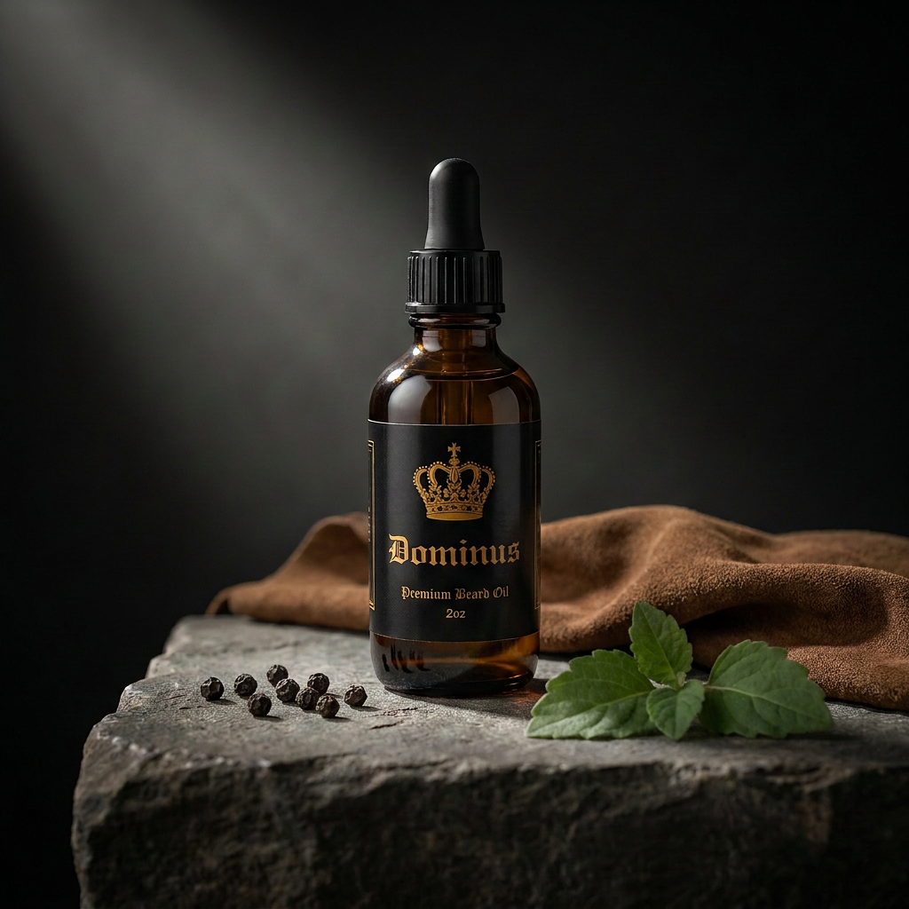 Dominus Beard Oil | 2oz | Bergamot, Peppercorn & Amberwood