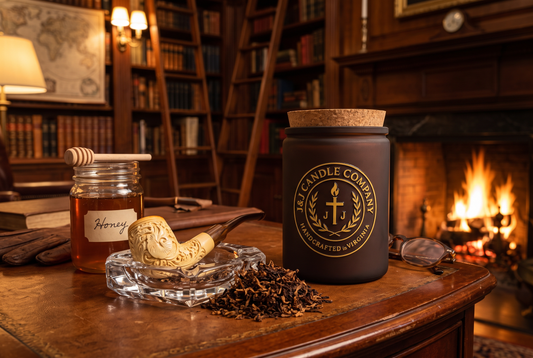 Black Honey & Tobacco | Wooden Wick | 12oz |