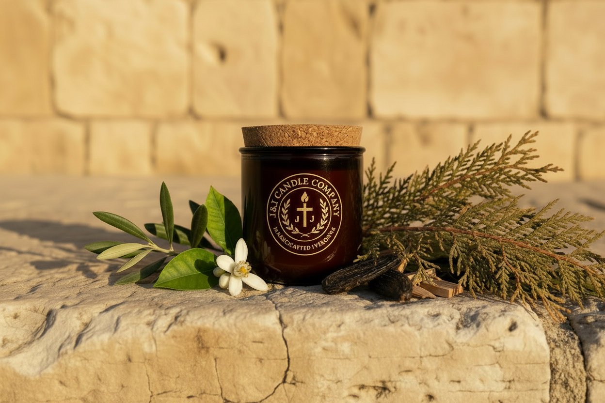 Samson Candle - With Cedar of Lebanon